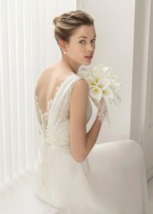 Wedding dress with lace open back 2015 from Rosa Clara