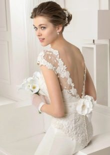 Wedding dress with an open back 2015 from Rosa Clara