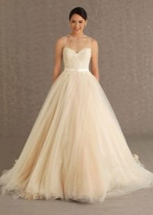 Ivory cream wedding dress