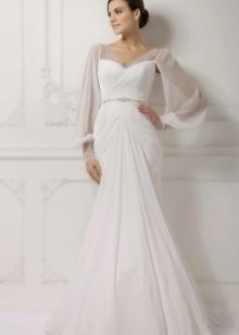 Wedding dress with sleeves from the Venice collection by Gabbiano