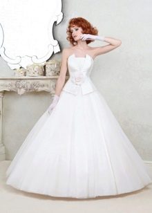 Wedding dress with a corset from the Floral Extravaganza collection