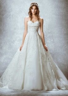 Zuhair Murad 2015 퍼피의 웨딩 드레스