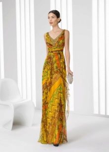 Colored dress from Rosa Clara 2016
