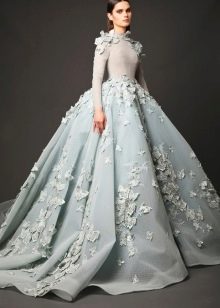Ball gown closed dress 2016