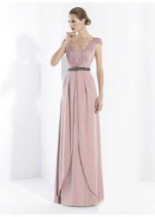 Evening dress for women 40 years lilac