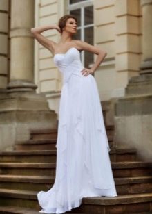 Robe de mariée drapée de la collection Oscar