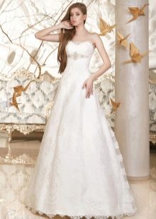 Robe de mariée trapèze en dentelle de la collection Breath of Spring