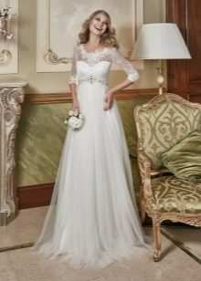 Empire style wedding dress from Eva Utkina