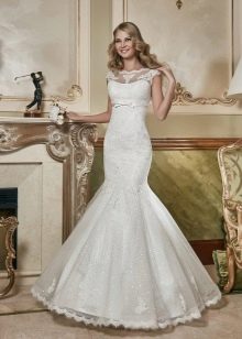 Mermaid wedding dress from the collection Radiance of tenderness from Eva Utkina