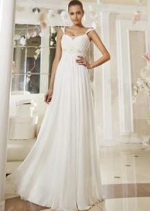 Wedding dress from the collection Just Love by Eva Utkina in the Empire style