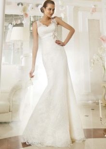 Wedding dress from the collection Just love from Eva Utkina straight