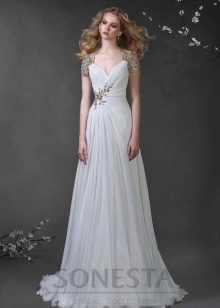 Greek style wedding dress