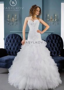 Lush mermaid wedding dress from cornflowers