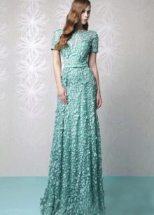 Lace Evening Dress by Tony Ward