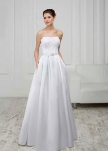 Wedding dress from the collection White a-line