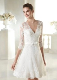 Κοντό νυφικό από τη συλλογή Modern Bride του San Patrick