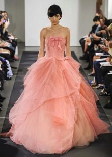 Colored wedding dress by Vera Wong
