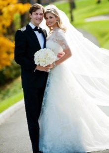 Ivanka Trump's wedding dress by Vera Wong