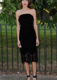 Alexa Chung Velvet Dress