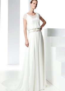 Long wedding dress
