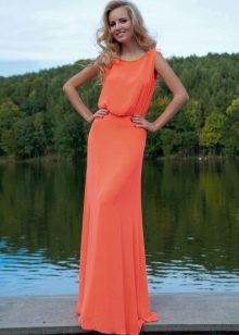 Straight evening dress from Oksana Mukha