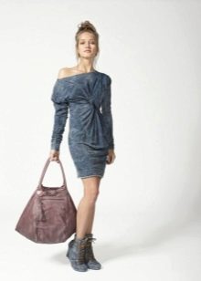 Denim dress shoes