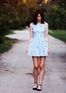 Light blue dress