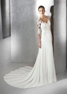 San Patrick Wedding Dress Simple