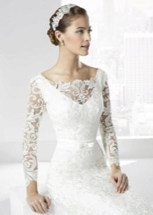 Wedding dress from Franc Sarabia lace