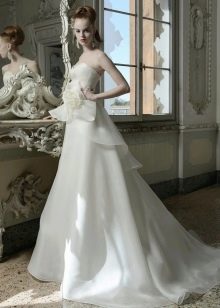 Wedding dress from Atelier Aimee with flower