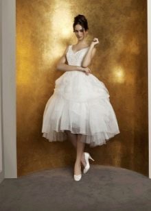 Wedding dress from Antonia Riva short lush