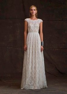 Not a puffy classic wedding dress