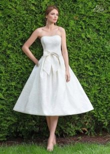 short wedding dress from Lady White