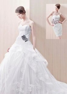 Lush transformer wedding dress
