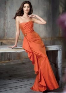 Orange dress