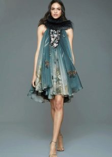 Chiffon short dress