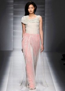 Vionnet 색상의 웨딩 드레스