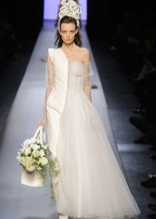 Jean Paul Gaultier의 바닥 길이 웨딩 드레스