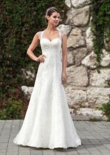 Robe de mariée de Tanya Grieg en forme de A