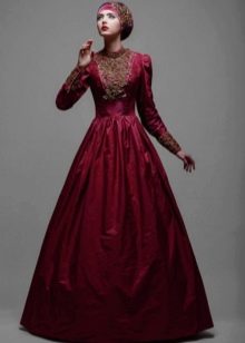 Wedding Hijab from Tulipia red