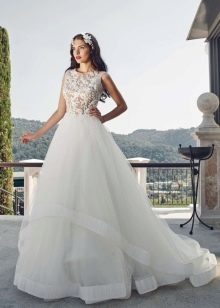 Tulipia wedding dress layered