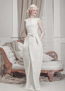 Tulipia wedding dress with tulip skirt