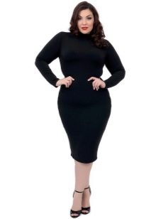 Black dress-stocking for fat girls