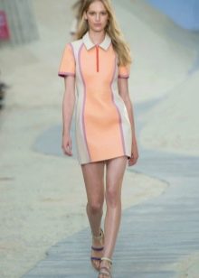 Colored polo dress