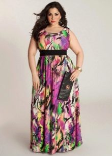 Colored dress