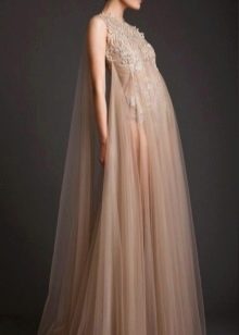 Light brown dress
