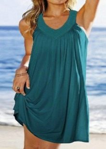 Mini aqua dress