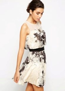Organza casual dress