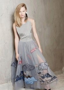 Organza dress for every day