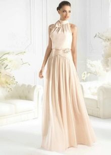 Pale Peach Dress